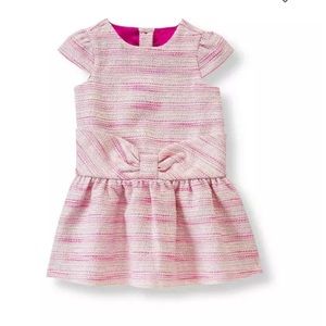 JANIE AND JACK | Light Berry Bouclé Dress